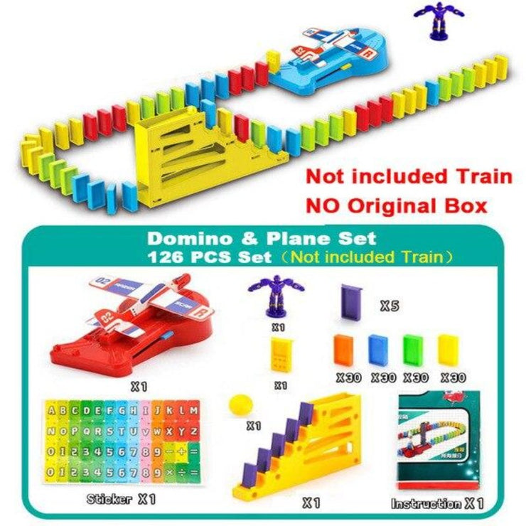 domino train toy