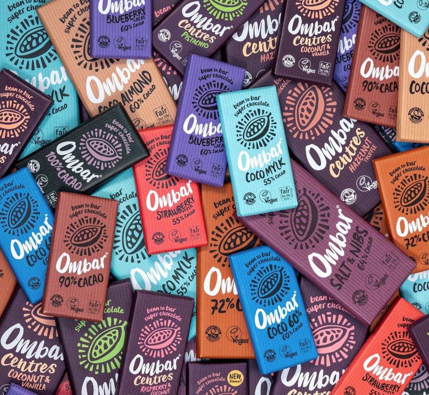 Ombar chocolate selection