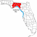 Apalachee Bay region