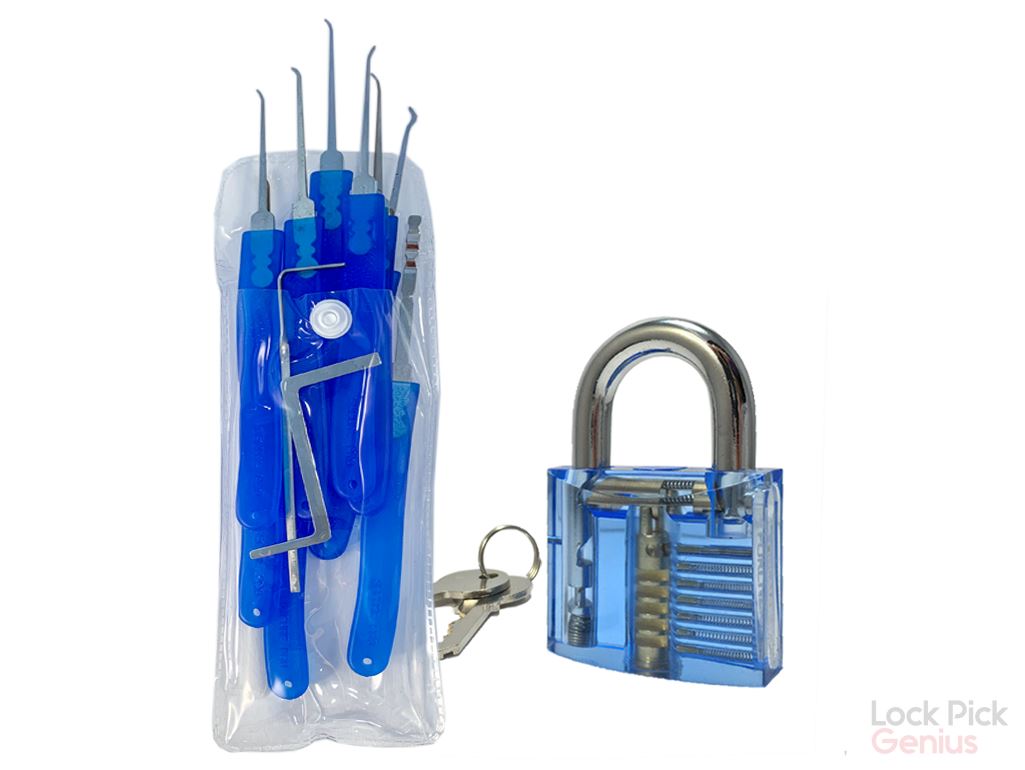 Forenzics™ 13 Piece Lock Pick Set with 1 Practice Lock