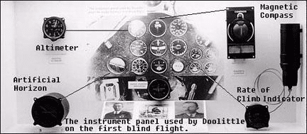 Doolittle's Blind Flying Instrument Panel Doolittle's Blind Flying Instrument Panel