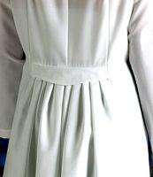 white usher dress