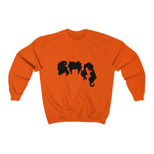 Load image into Gallery viewer, Sanderson Sisters Outline, Unisex Heavy Blend™ Crewneck Sweatshirt