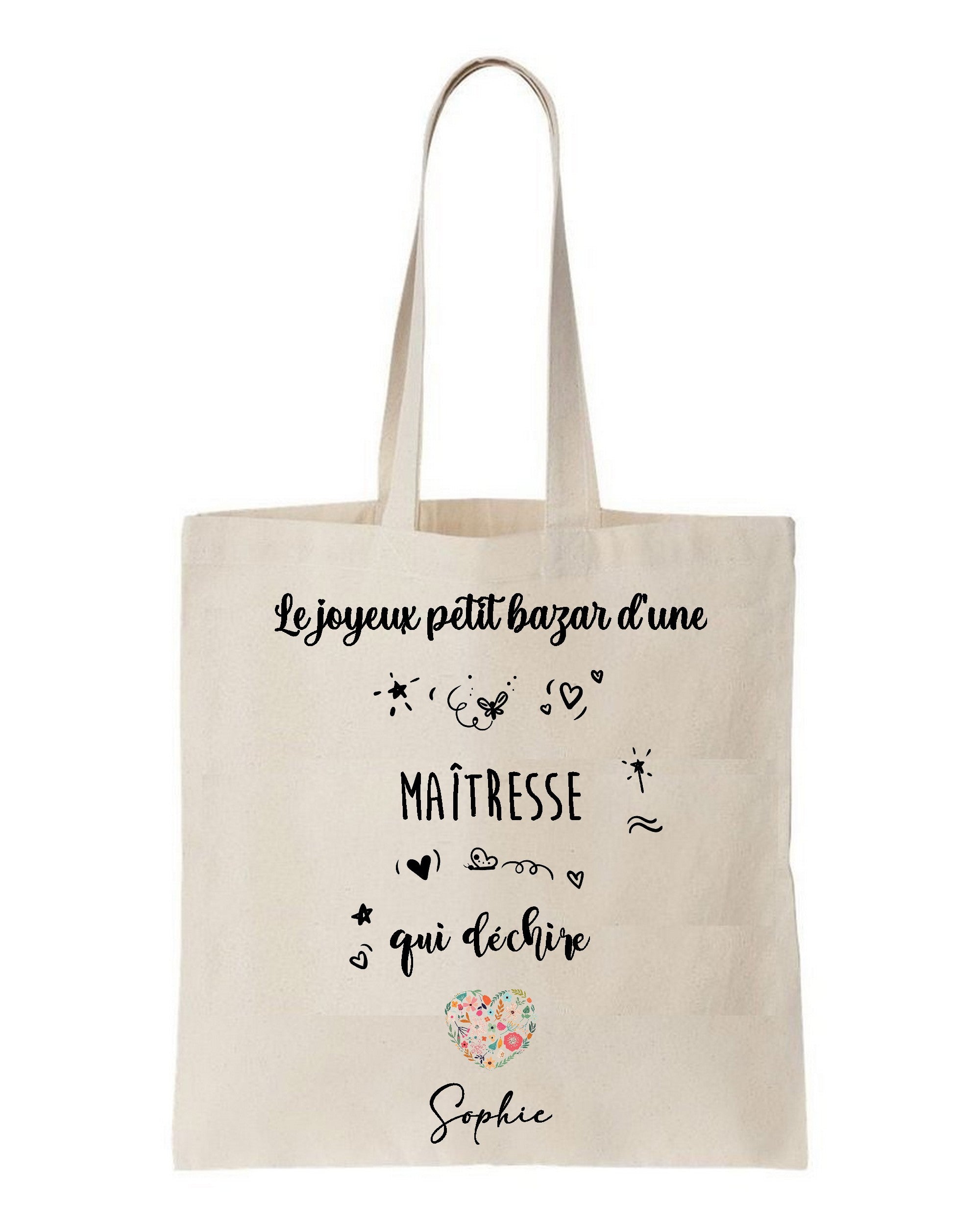 Tote bag Petit bazar d'une maitresse qui déchire – Cool and the bag