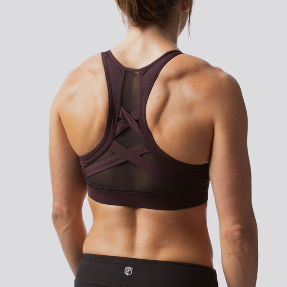 Open Back Sports Bra