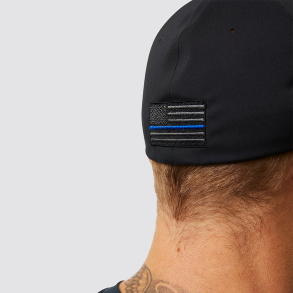 Line) Israel Hat (Thin FlexFit Blue - BornPrimitive Delta