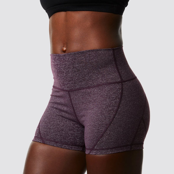 Born Primitive Your Go To Booty Spandex Shorts Purple Workout