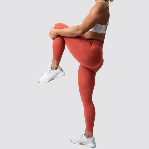 Buy Nike Women's Yoga Luxe 7/8 Leggings Red in Kuwait -SSS