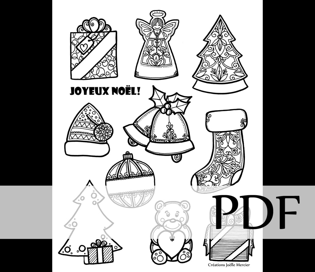 Pdf Marque Noel Creations Joelle Mercier