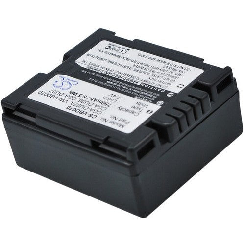 Panasonic VDR-M70K Replacement Battery