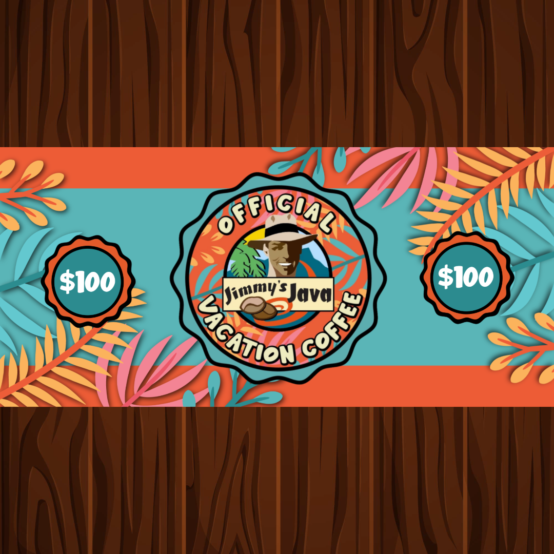 Jimmy's Java $100 Gift Card