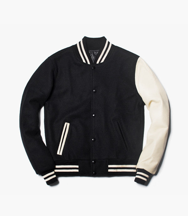 HERITAGE VARSITY (Black / Bone) – NEEDS&WANTS Studios