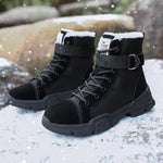Chaussures Militaires <br> Girly Urban Boots Noires