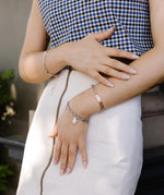 Signature Pearl Bracelet (White)