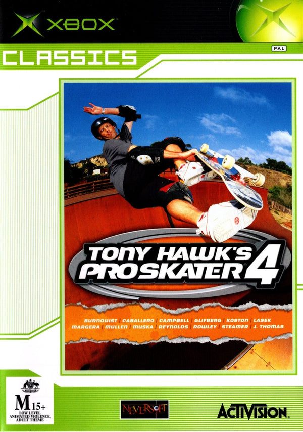 Tony Hawk Underground AND Tony Hawk's Project 8 2 disc set for XBOX