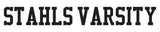 Stahls Varsity Font
