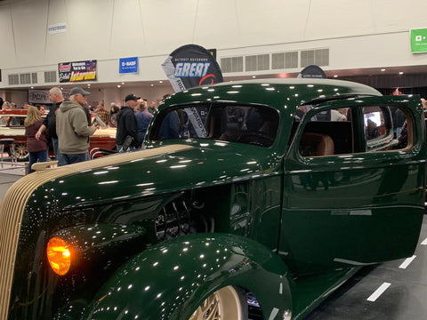 Garaj Mahal's 1936 Pontiac as 2022 Ridler Great 8 Winner, Detroit Autorama