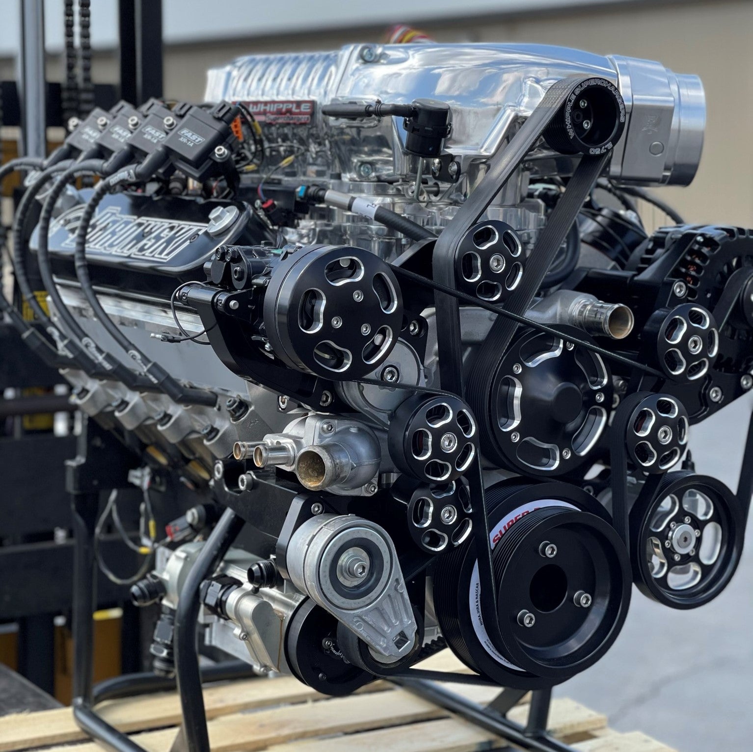 twin supercharged engine