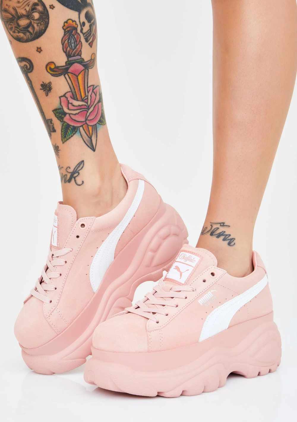 puma buffalo pink