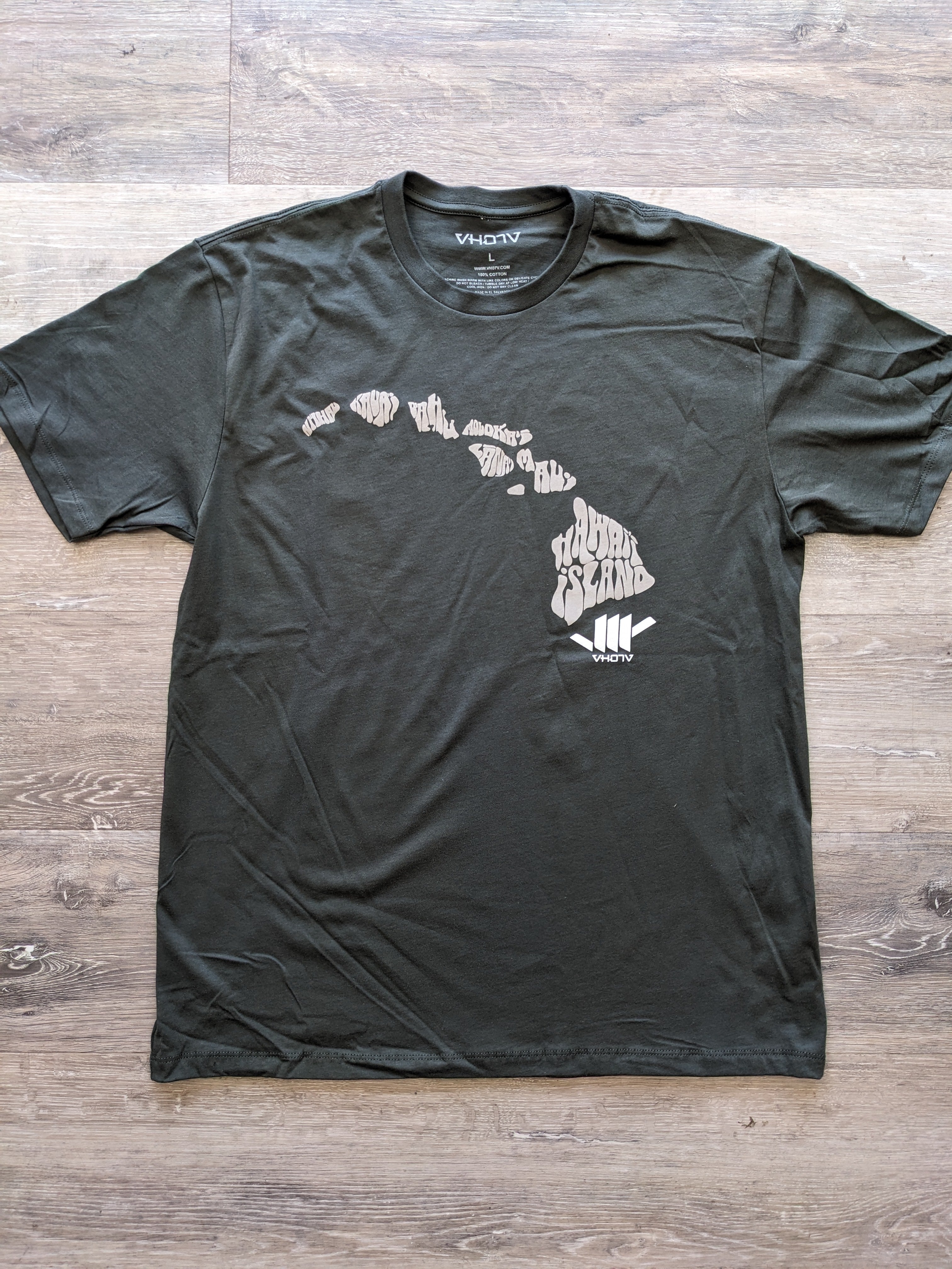 Fine Crew "Groovy Islands" Tee (Olive)