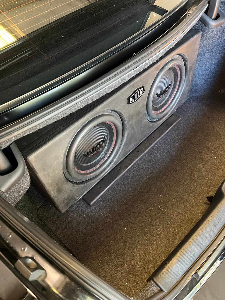 dodge charger subwoofer enclosure