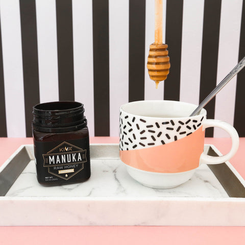 manuka honey benefits sore throat and couch