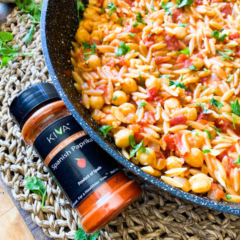 tomato chickpea pasta recipe