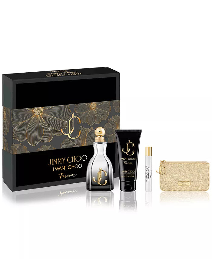 Jimmy Choo I Want Choo Forever Gift Set – 4 Piece Collection
