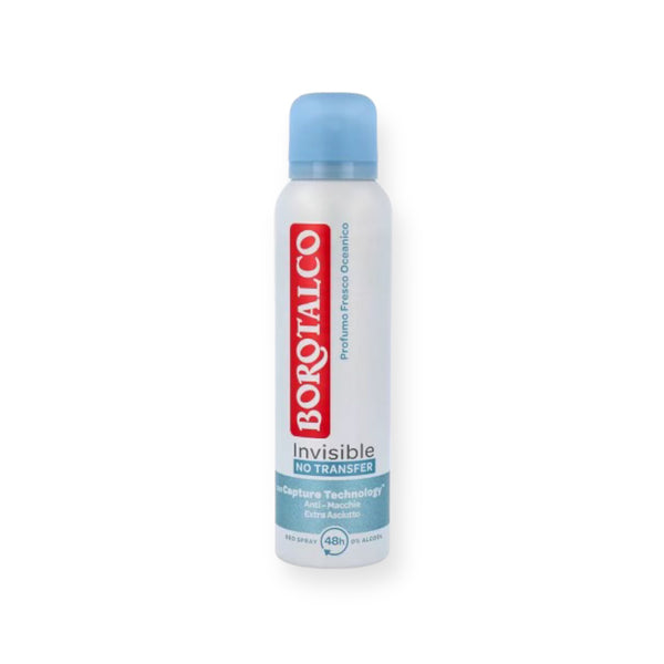 Borotalco ROBERTS Invisible No Transfer Fresco Oceanico Deodorant 150m ...