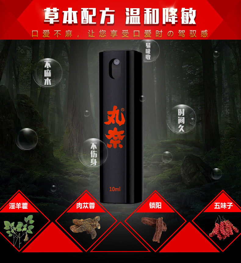 丸奈战魂男士外用延时持久喷剂 10ml