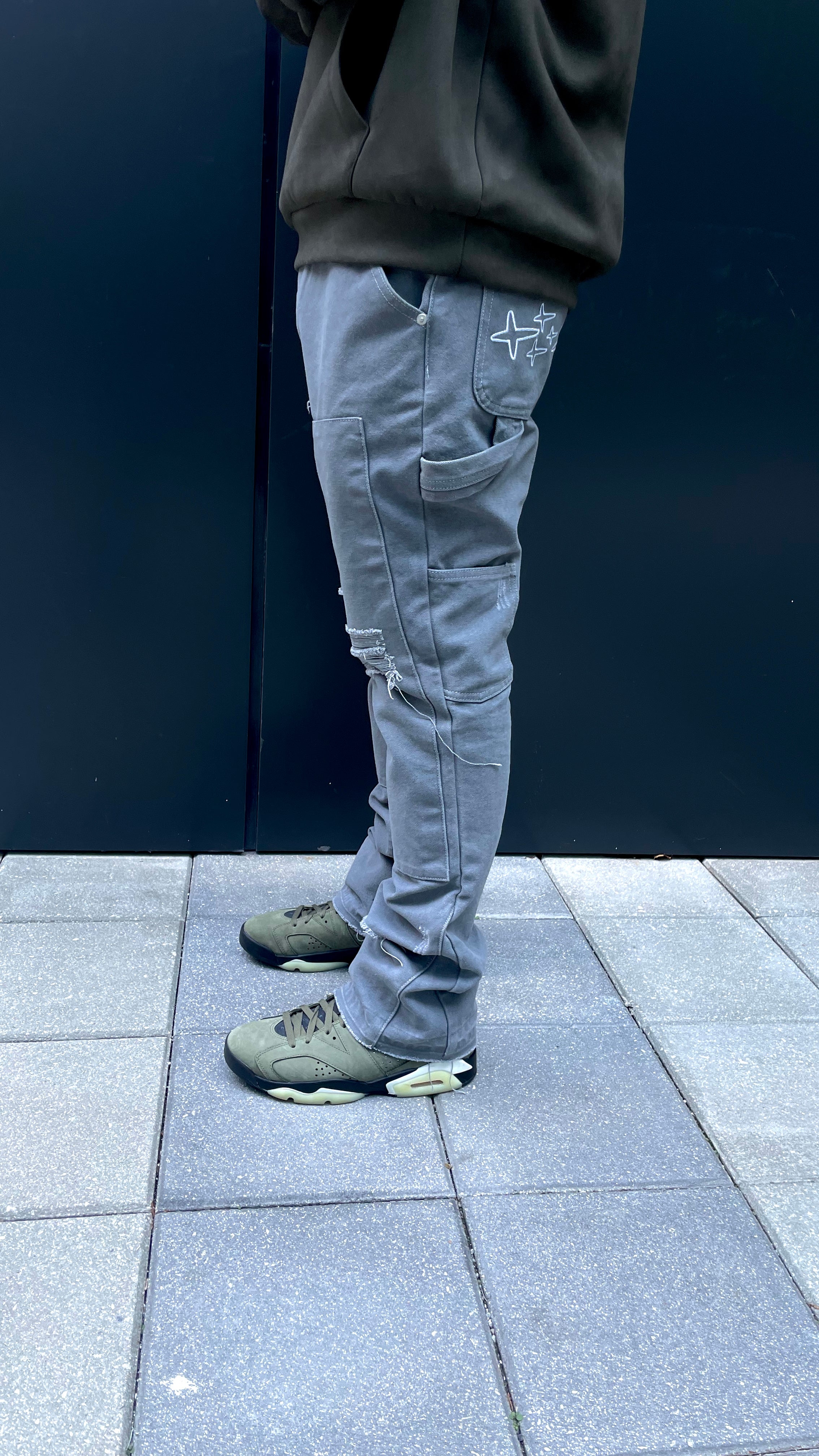 当店限定販売】 RETROVERT CARPENTER JEANS フレア デニムパンツ