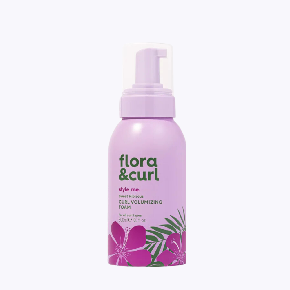 Flora & Curl Sweet Hibiscus Curl Volumizing Foam