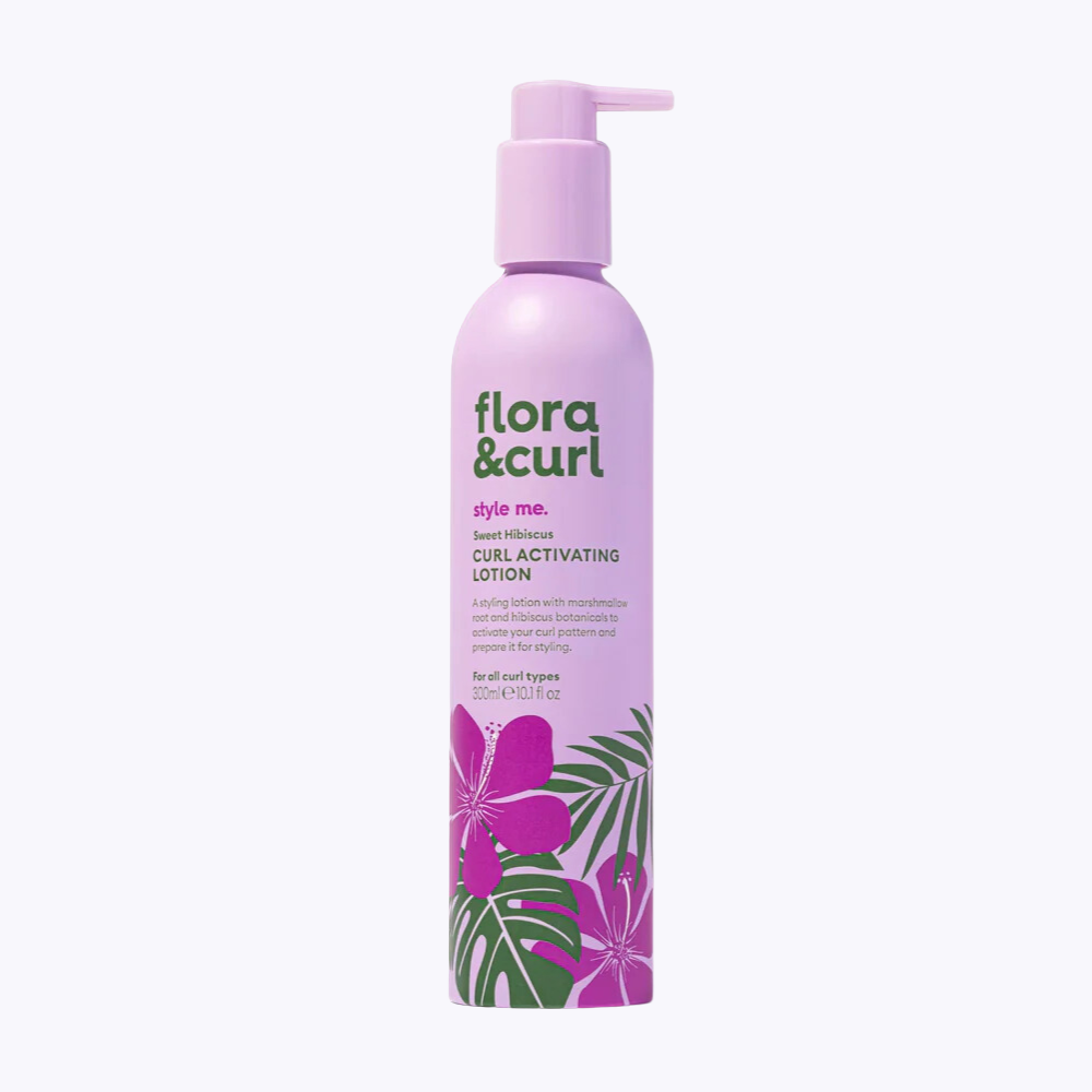 Flora & Curl Sweet Hibiscus Curl Activating Lotion