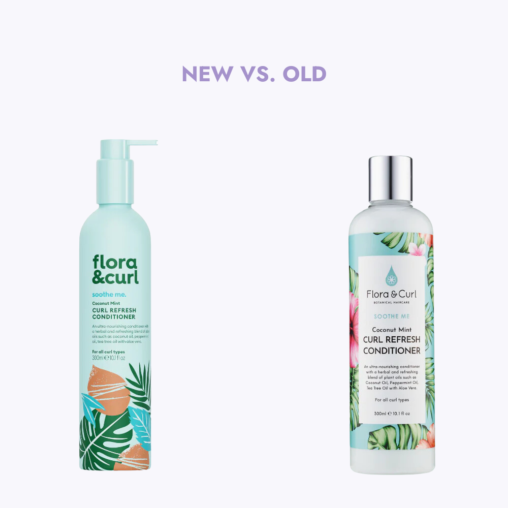 Flora & Curl Sooth Me Coconut Mint Curl Refresh Conditioner