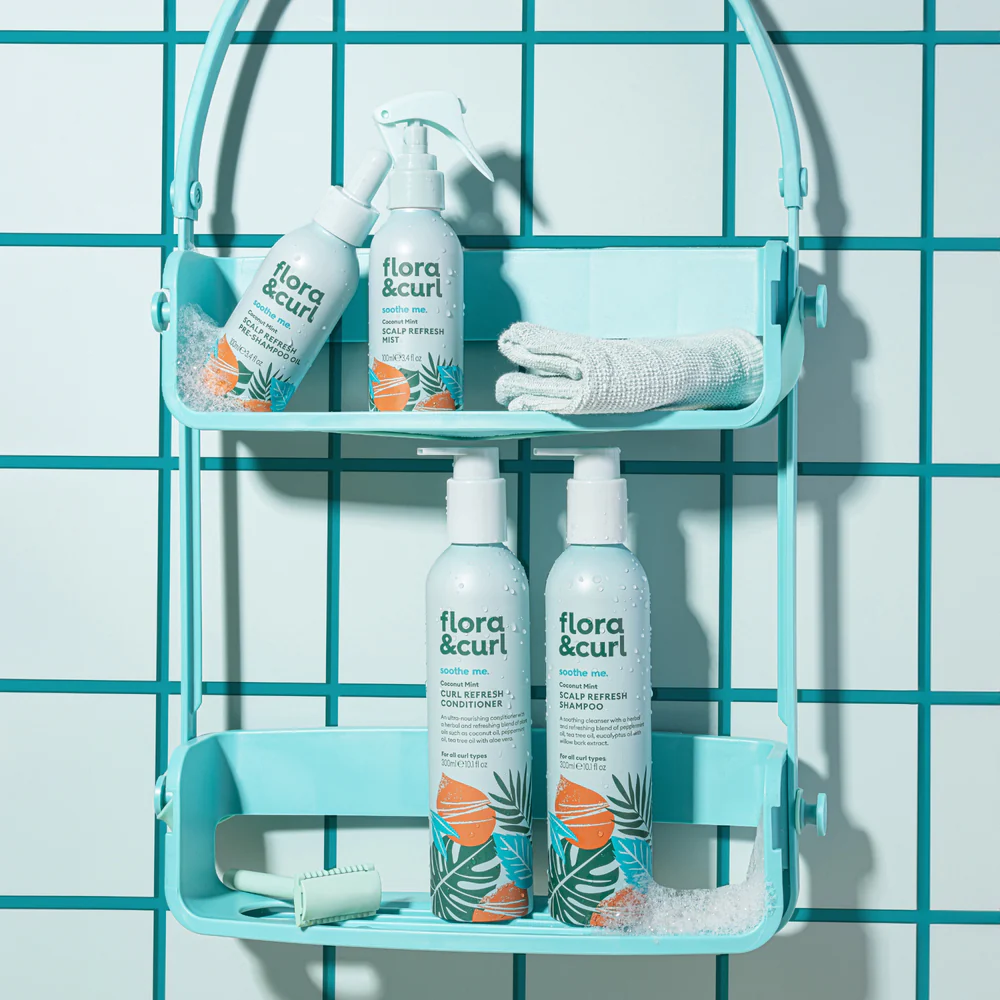 Flora & Curl Sooth Me Coconut Mint Curl Refresh Conditioner