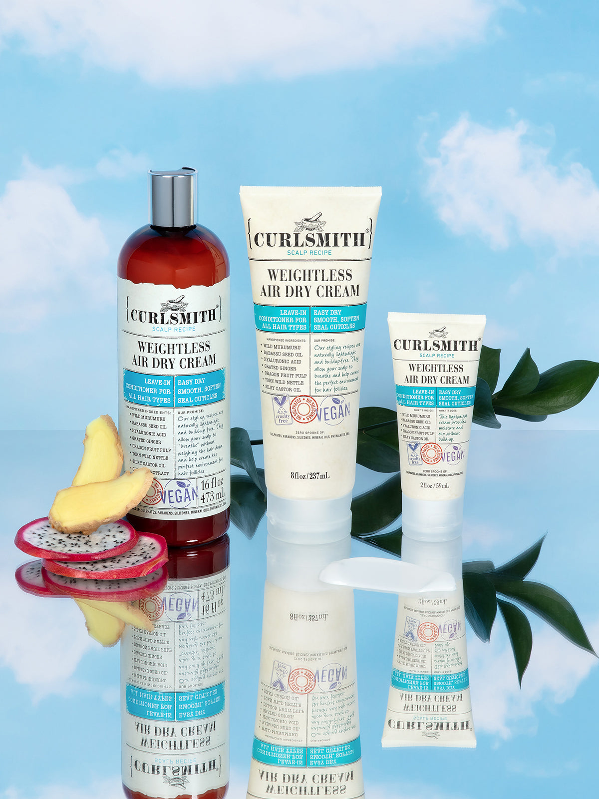 Curlsmith Weightless Air Dry Cream Leave-in