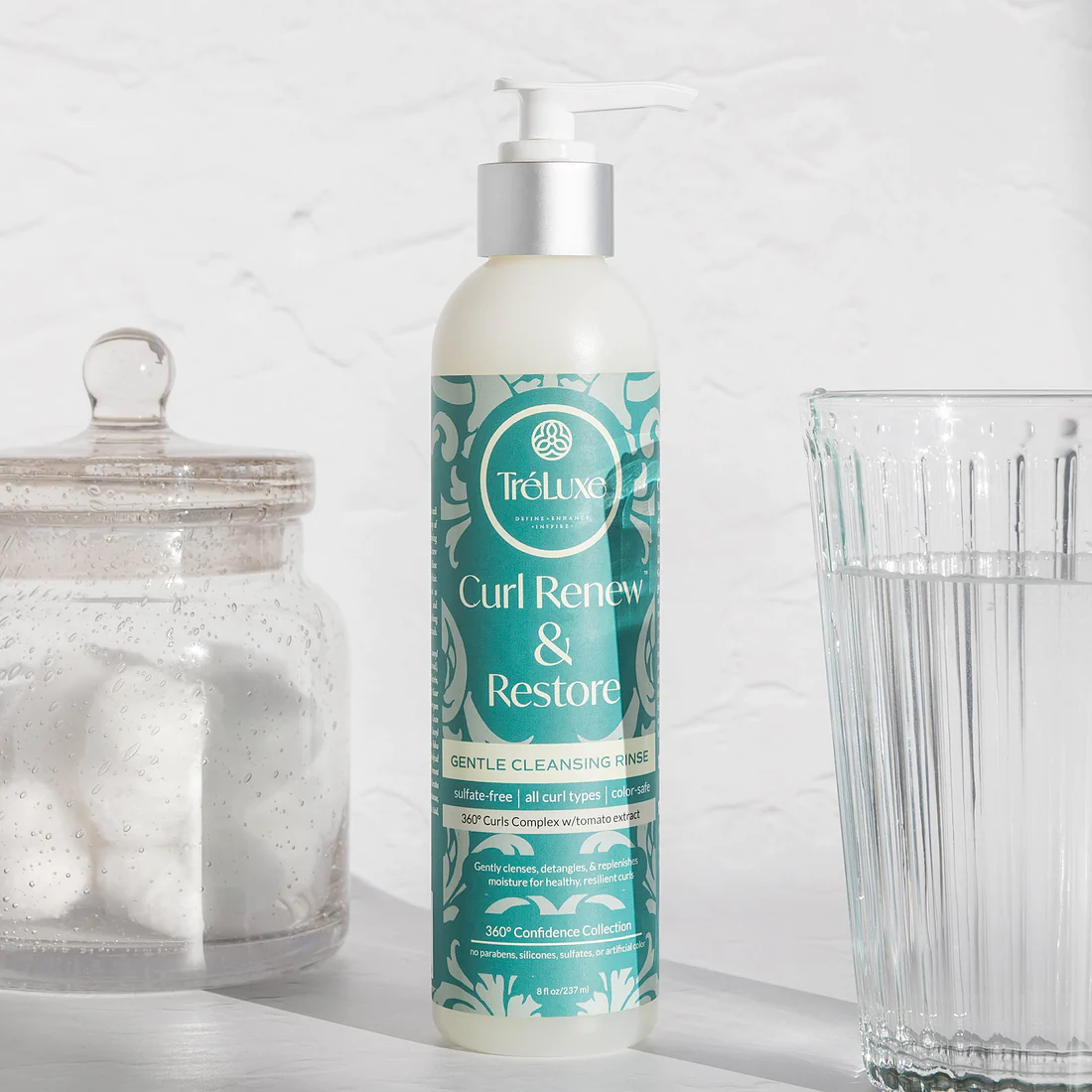 Treluxe Curl Renew & Restore Gentle Cleansing Rinse