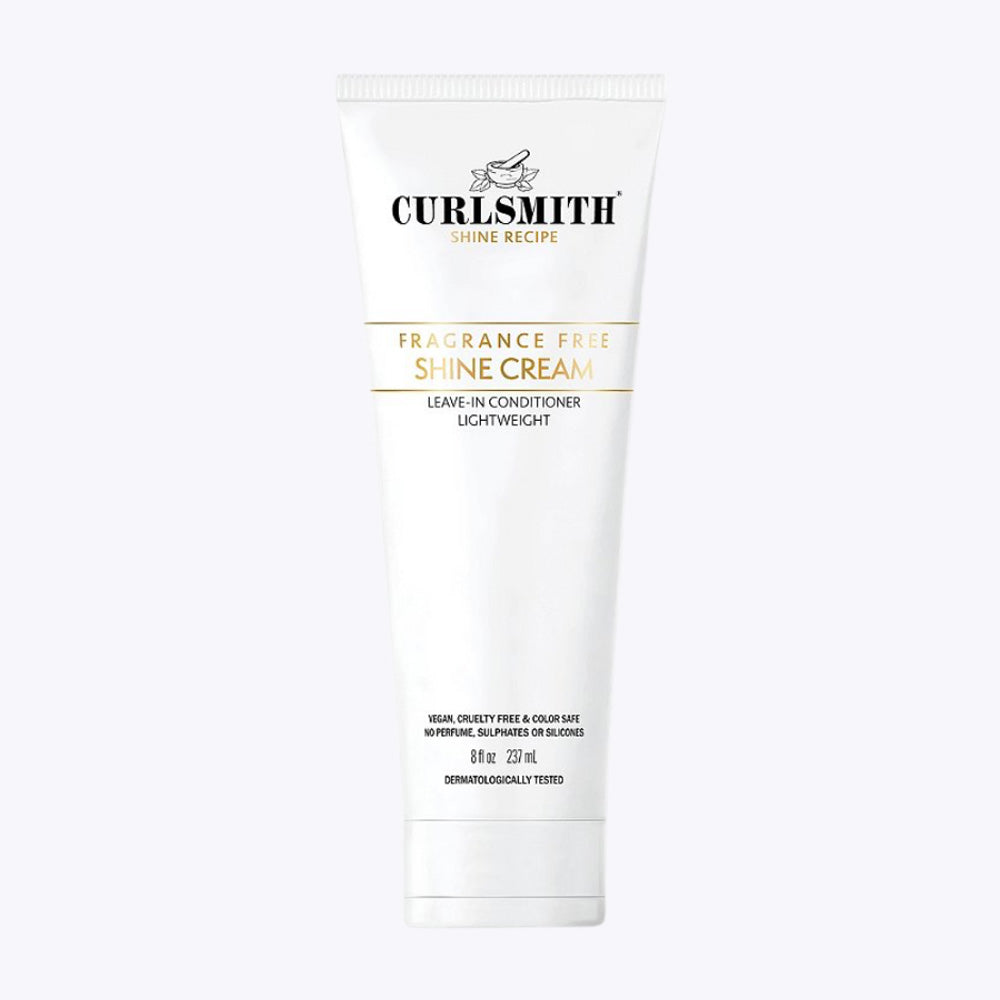 Curlsmith Lightweight leave-in conditioner shine cream