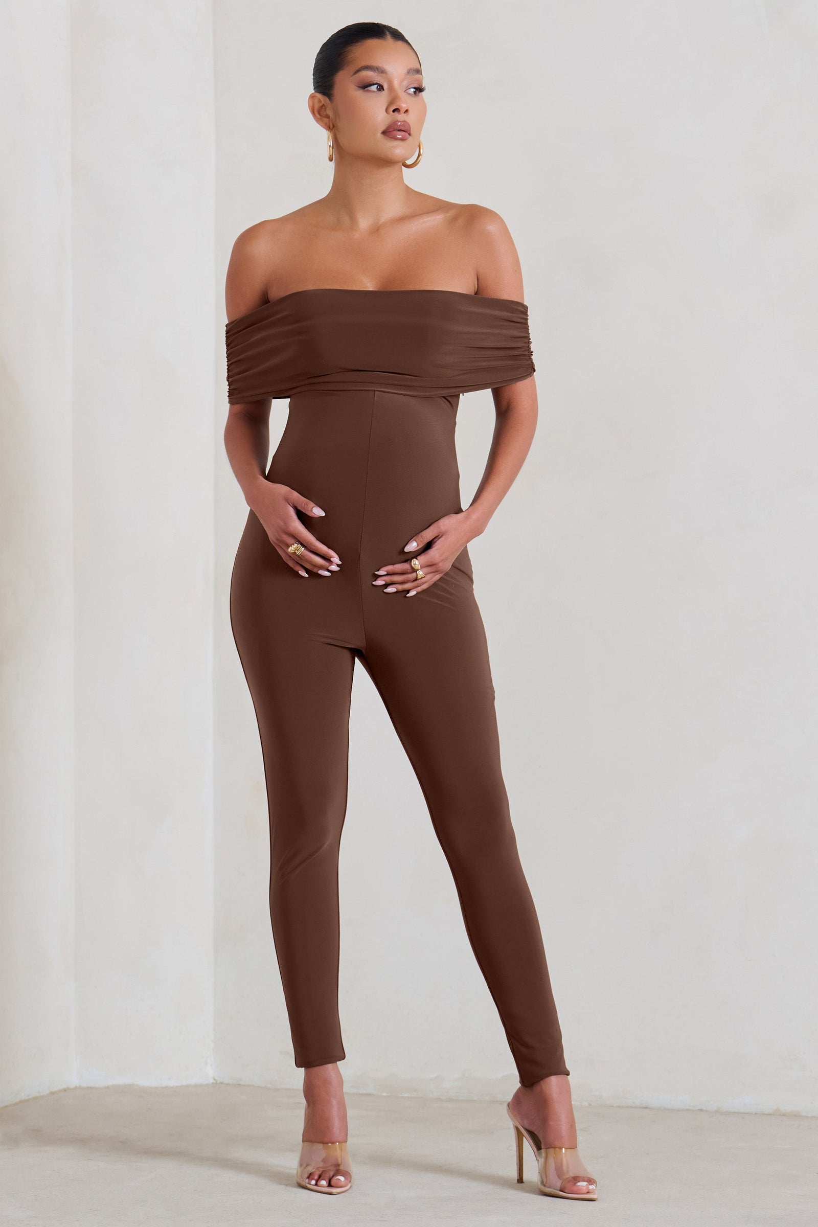 Forever New Daniela Ruched Front Jumpsuit (Set of 2)