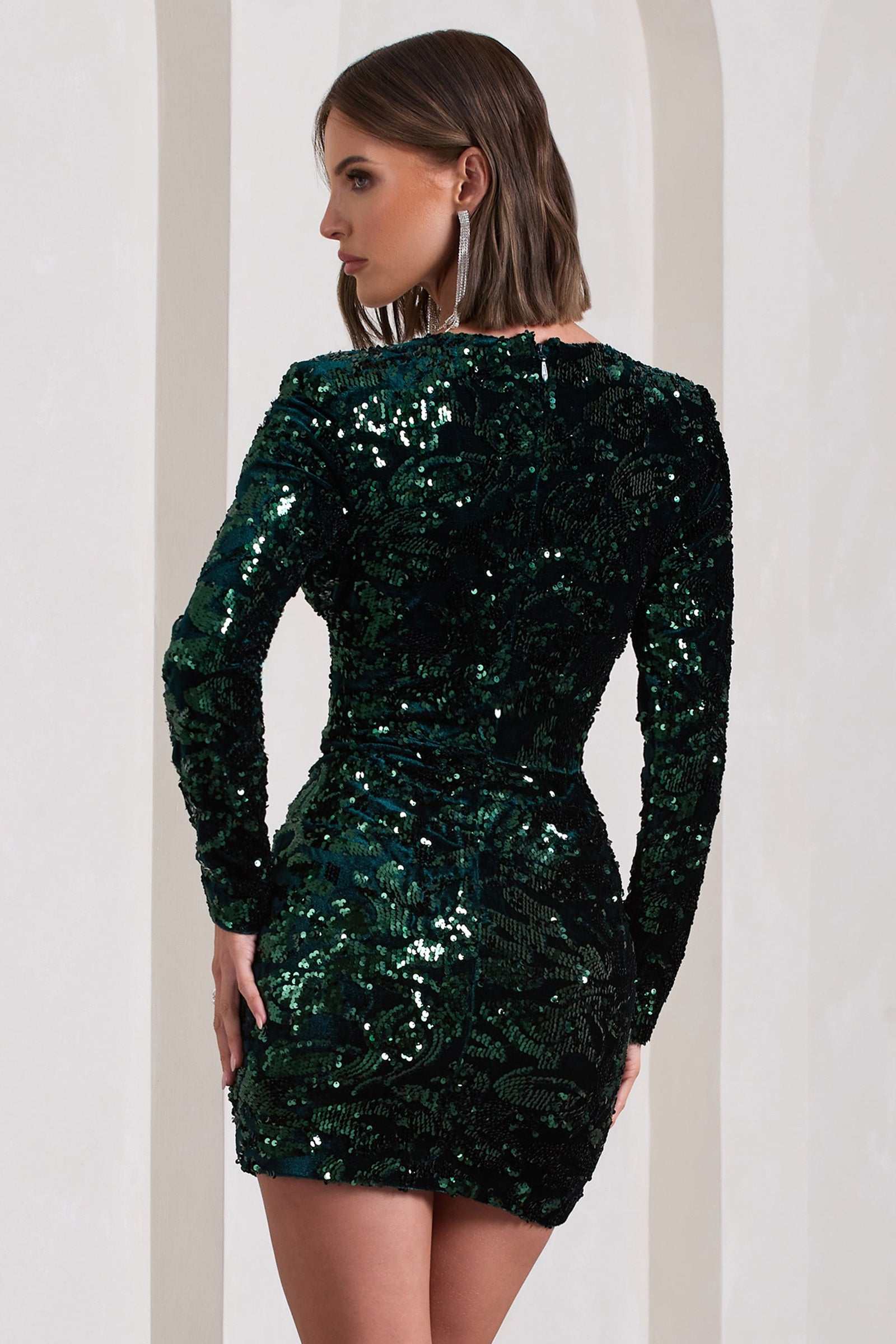 Romancing Teal Green Satin Bandeau Corset Detail Maxi Dress – Club L London  - USA