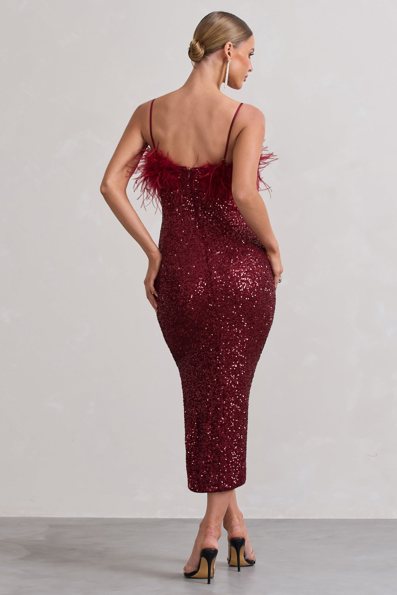 long sequin dresses