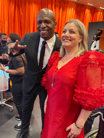 Terry Crews Caroline Johansson