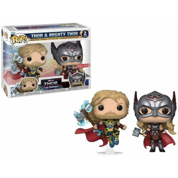 Mount Bank niveau ochtendgloren Funko Pop! Marvel Thor Love and Thunder Thor and Mighty Thor Target Ex –  Farnsworth Collectibles