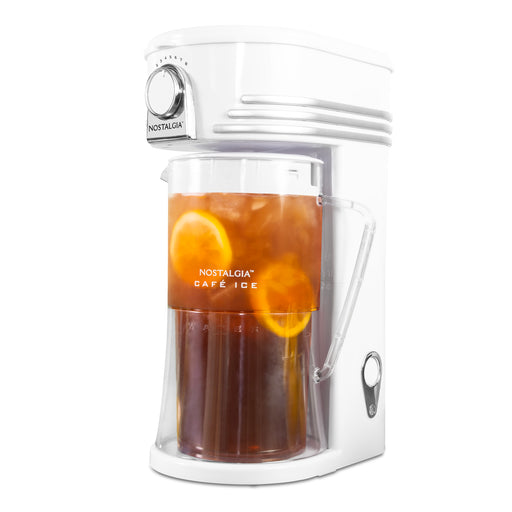 LAVO HOME Iced Tea & Iced Coffee Maker Brewer with Strength Selector, Loose  Tea Filter and 64 Oz Capacity Pitcher (Blue) - Perfect For Custom Fruit