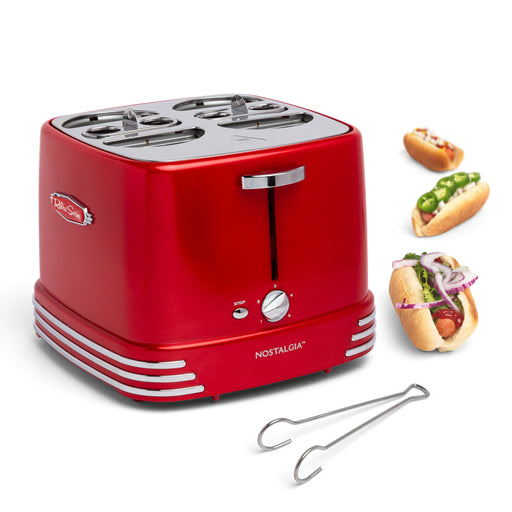 Nostalgic Coca-Cola Hot Dog and Bun Toaster, HDT600COKE 