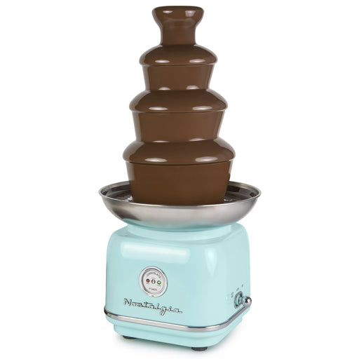 Nostalgia CFF965 3 niveaux 1,5 Lb. Fontaine à fondue au chocolat