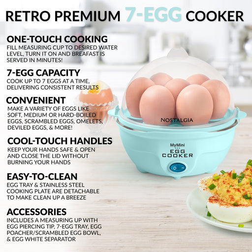 Homecraft HCECS8SS 8 Egg Cooker with Buzzer