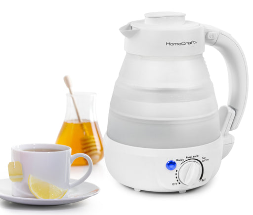 Homecraft Hcotcwk17wh 1.7L Electric One-Touch Control Glass Kettle