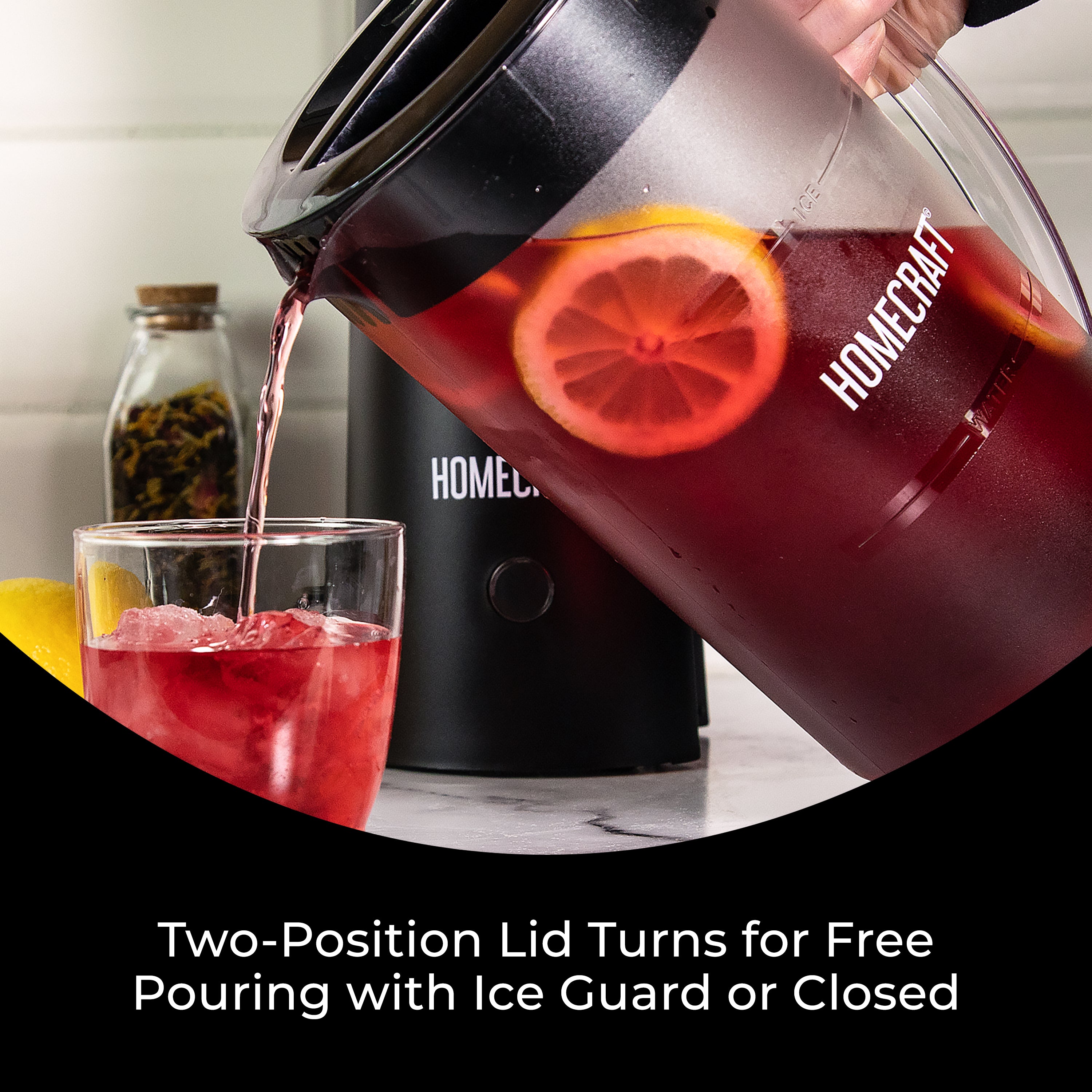 HomeCraft 2-Quart Iced Tea Maker-image-4