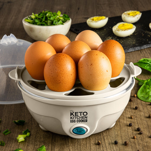 My Keto Kitchen Electric 7-Egg Cooker, Kiln — Nostalgia Products